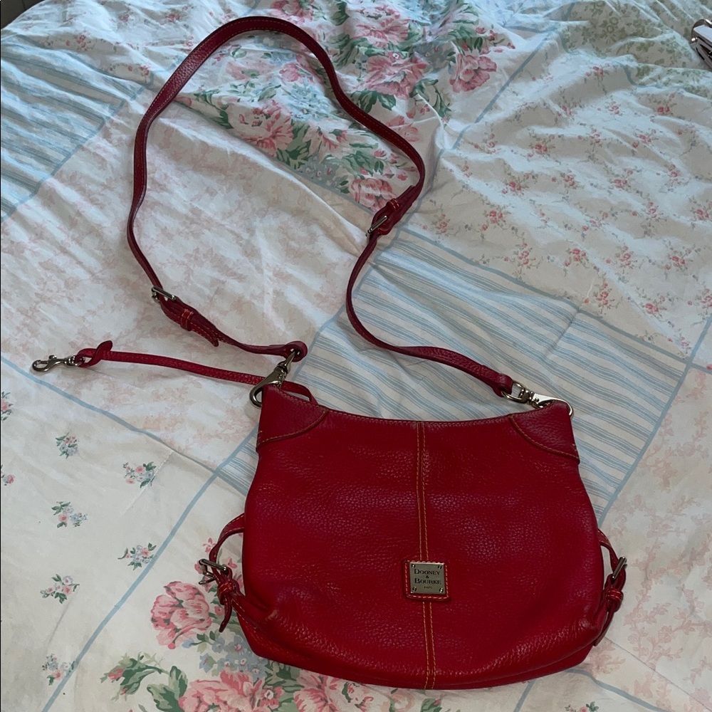 Dooney & Bourke Vintage Cherry Red Crossbody Bag